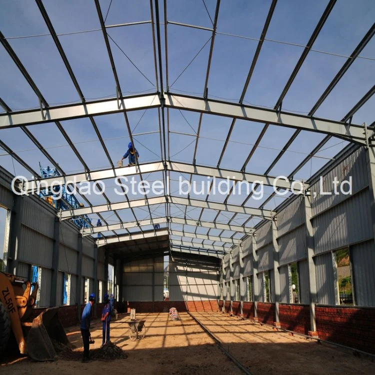 Prefabricated Steeel Structure Industrial Building Farm Storage Shed Warehouse Construction Building CE