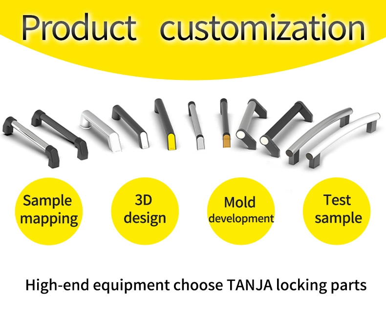 U-Shaped Alloy Handle for Machine Tool/Automation Equipment/Testing Instruments/Medical Devices