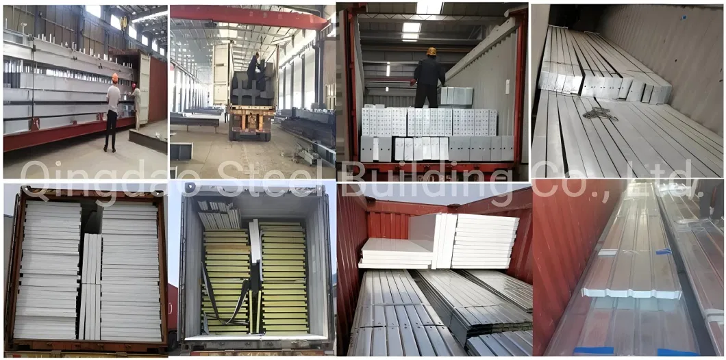 China Steel Prefabricated Construction Steel Structure for Steel Industrial Warehouse Worskshop Building