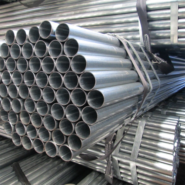 China Factory A53 Sch10 Anti-Corrosion Hot-DIP Galvanized Steel Pipe Carbon Seamless Round Steel Tube Structure Building