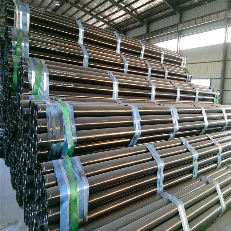 Hot Rolled Carbon Steel Structural Hollow Sections Steel Pipe Black Metal Pipe Grade 350