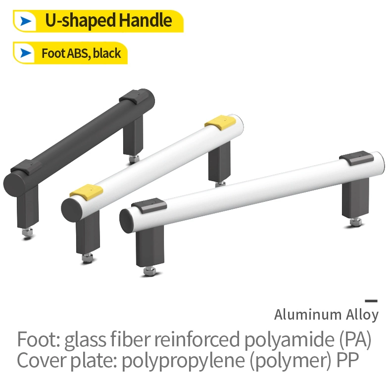 U-Shaped Alloy Handle for Machine Tool/Automation Equipment/Testing Instruments/Medical Devices