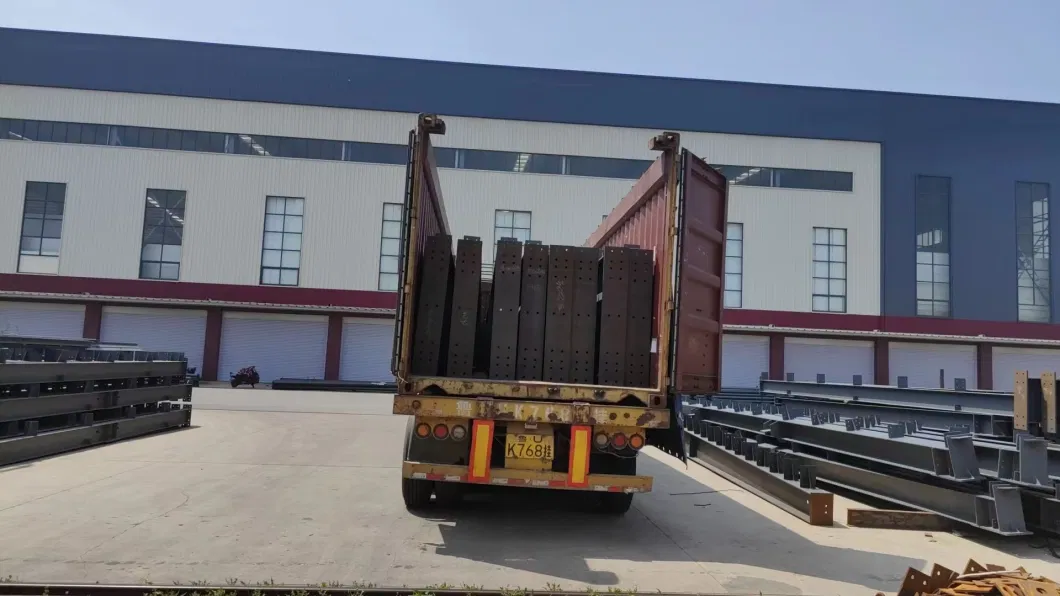 Professional Economical CE Prefabricated/Prefab Galvanized H Beam Design Building Metal Q345/Q235 Large Span Steel Structure for Factory Warehouse Workshop