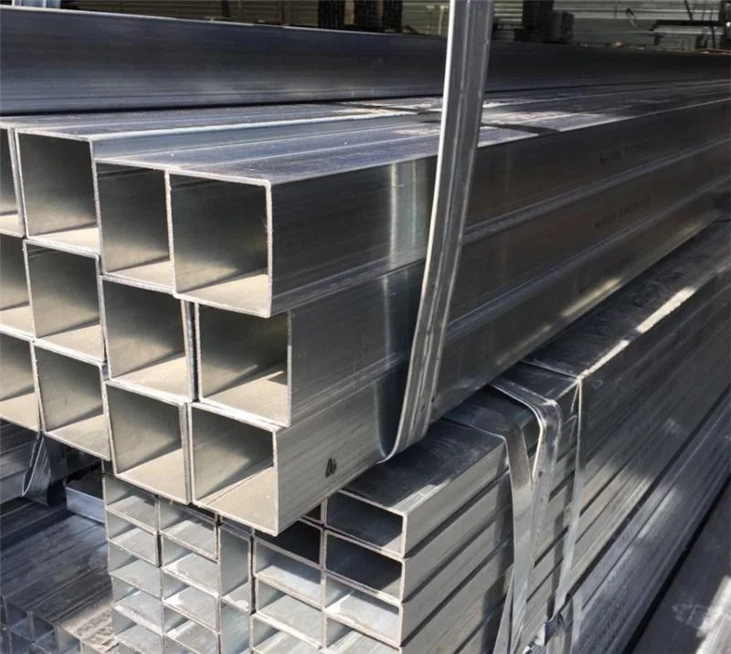 Hot DIP Galvanized Steel Square/ Rectangular Pipes Shs Hollow Section Welded/Seamless Gi Steel Tube