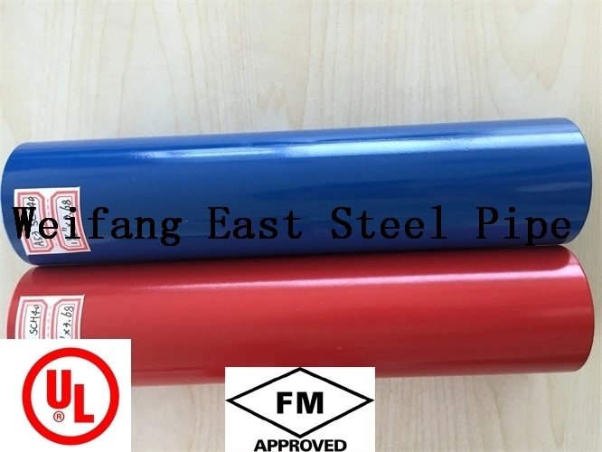 UL/FM ASTM A135 Sch40 Steel Pipe for Sprinkler Fire Fighting System