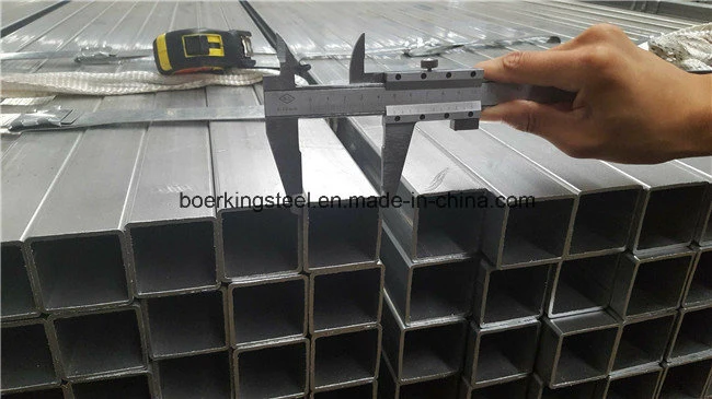 Square Tube for Furniture Material Hot DIP Galvanised S235jr S355jr Galvanized Steel Pipe