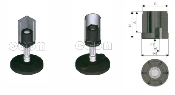 Long Threaded Square Tube Ends Series