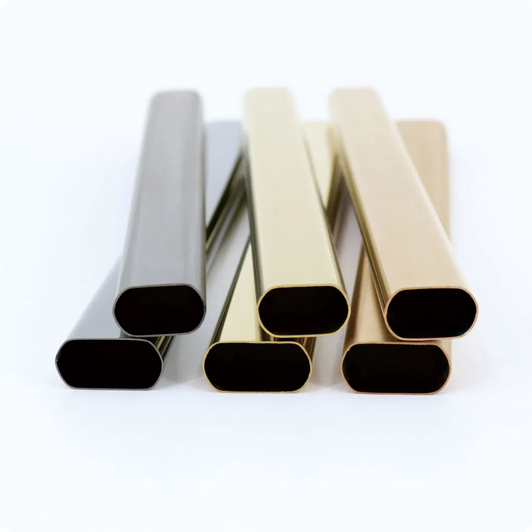 Color Stainless Steel Oval Tubing