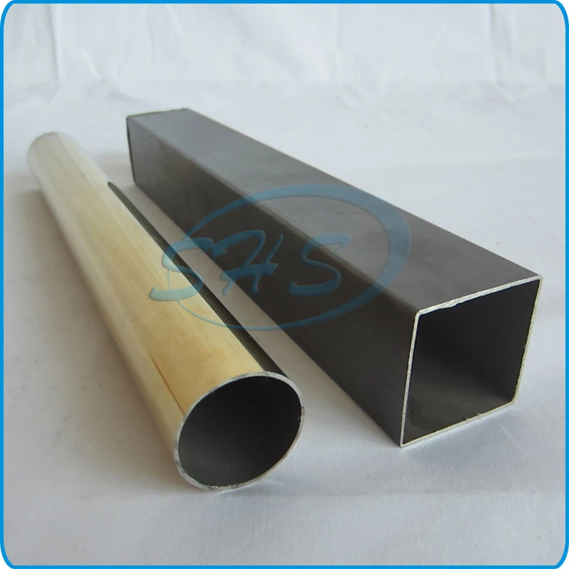 Color (Black) Stainless Steel Tubing with Mirror Polishing