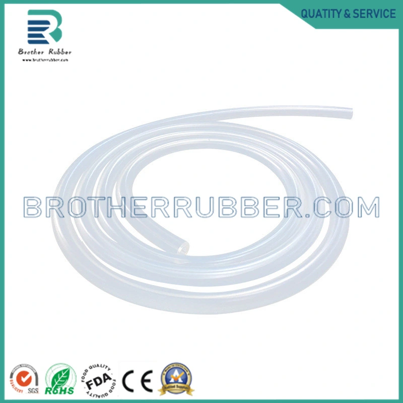 High Quality Custom Food Grade Silicone Clear Rubber Tubing