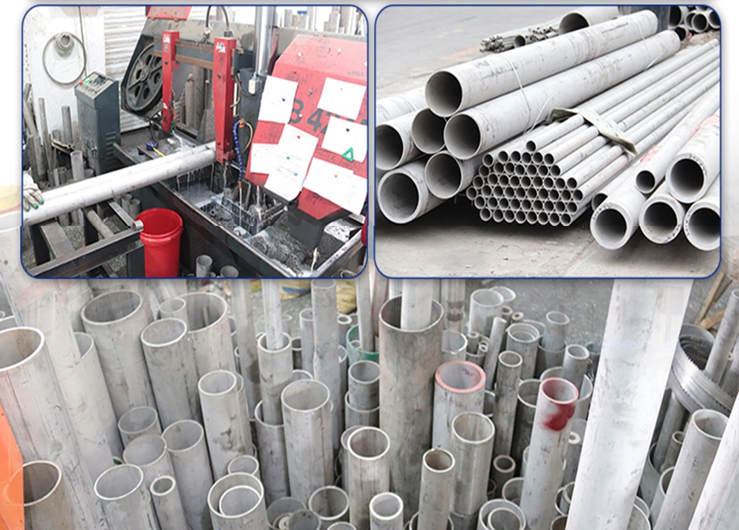 China Manufacturer Polish Anti-Corrosion Surface Rectangular Square Round Metal S32205 S31803 304 321 310S 316 Seamless Steel Tube Stainless Steel Pipe