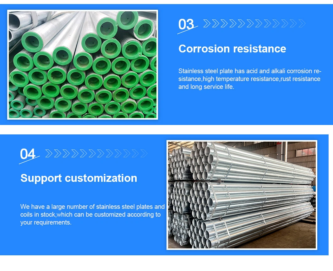 High Quality Corrugated Square Tubing SGCC/CGCC/Dx51d Galvanized Steel Pipe Iron Rectangular Tube