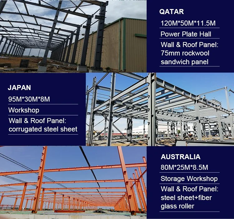 Prefabricate Steel Structure Warehouse/Building Africa Affordable Premade Prefab Metal Workshop Agricultural Steel Structure