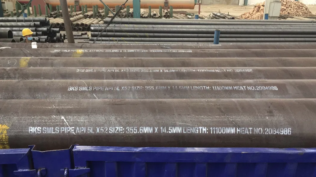 API5l Psl1 Grade B X42, X56 Steel Pipe for Oil Gas Transmission