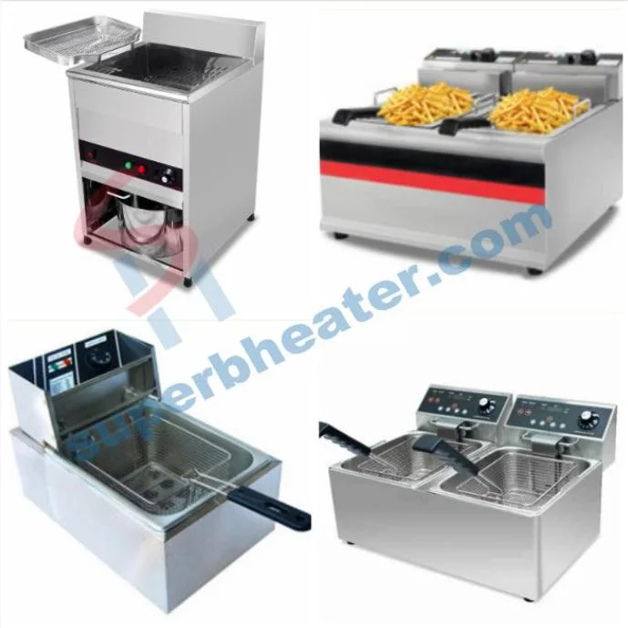 Rectangular Fryer Flat Tubular Heater