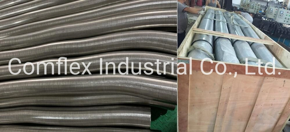 China Waterproof Stainless Steel Metal Interlock Tubing, Customized Interlock Flexible Tubing