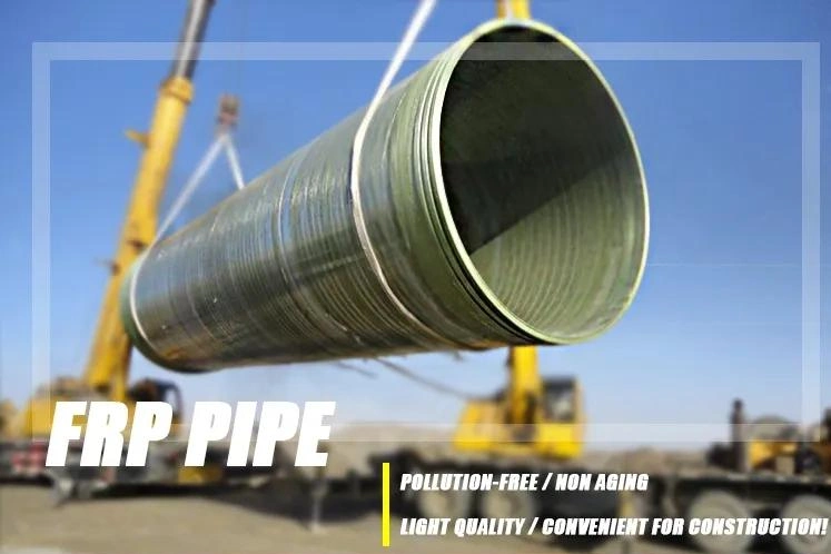 Manufacturers Custom Prices of Fiberglass Pipes 50 mm FRP Pipe for Firefighting