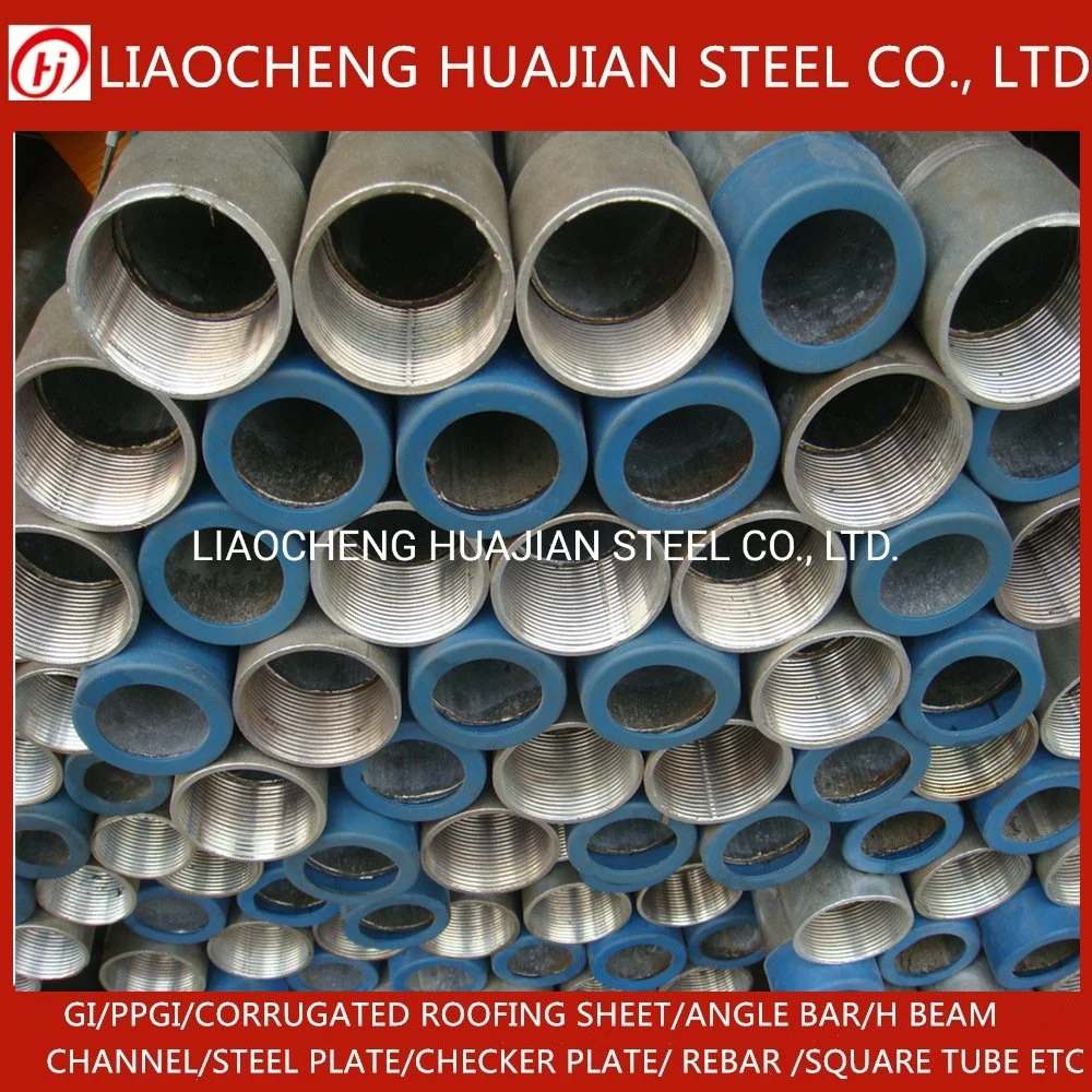 Gi Pipe Welded ERW Round Square Rectangular Rhs Shs Hollow Section Steel Tube Galvanised Steel Tube