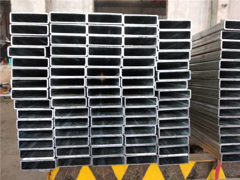 S235jr S275jr A36 Ss400 Square Pipe 30*30*1.5mm Cold Rolled Galvanized Square Metal Tubes Carbon Steel Rectangular Tube