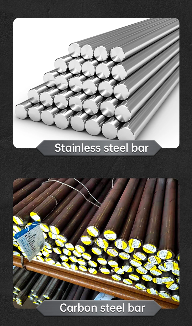 Factory Direct Sales Quality Assurance Carbon Steel Rods, Stainless Steel Rods, Square Steel, Hexagonal Steel, Complete Stock, Direct Sales of High-Quality Prod