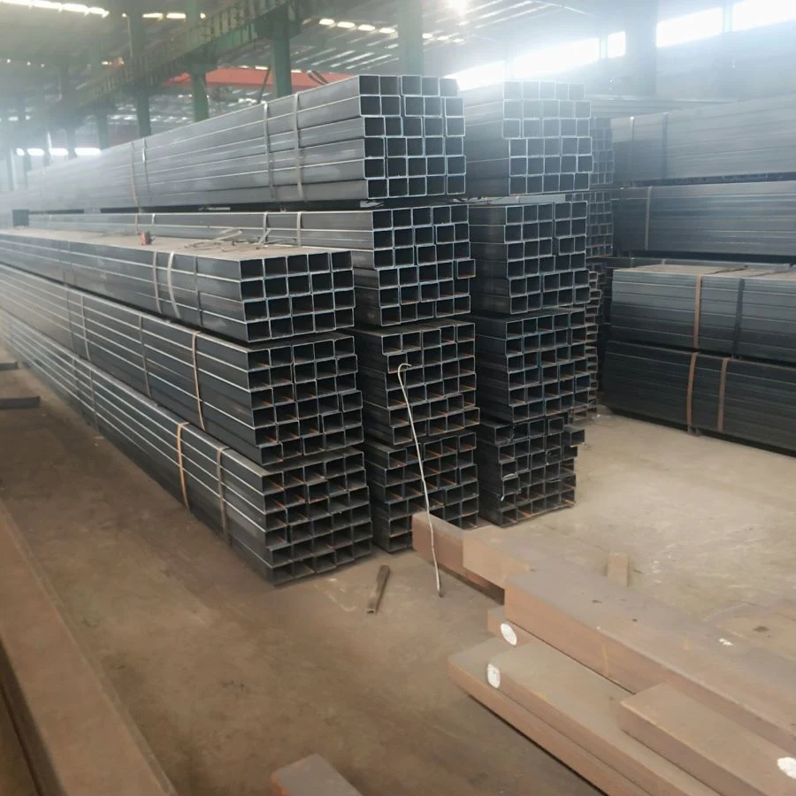 Mild Steel Rectangular Square Hollow Section Square Steel Tube Used in Construction