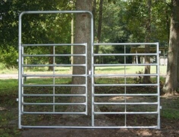 8.6m Horse Panel and Gates Round Pen Horse Yards Panels Stockyard Systems Horse Yards