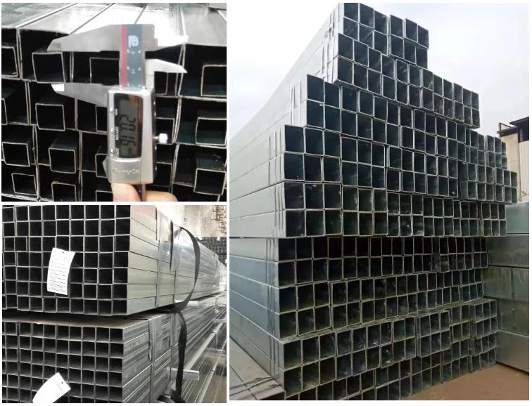 Pre-Galvanized ERW Steel Pipe Supplier Pre Galvanized Square Tubing