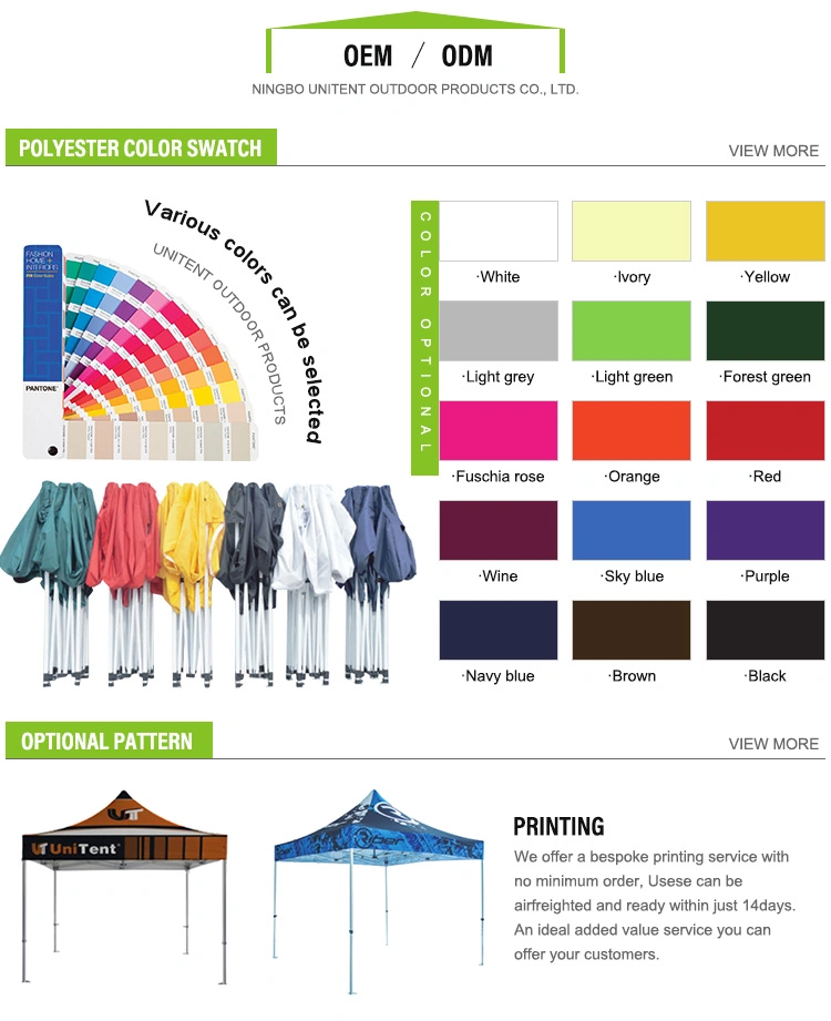 3X3 Aluminum Exhibition Show Tent Hexagonal Tube 40mm