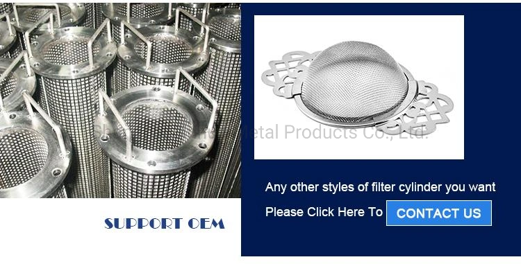 Aluminum Galvanized Stainless Steel Micro Perforated Tube/Hastelloy Perforated Filter Tube