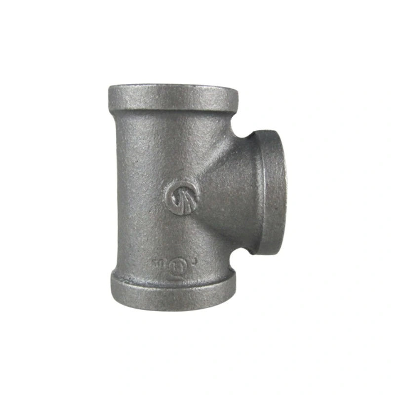 Manufacturer Sale Black Malleable Iron Pipe Fitting Tee with ISO9001