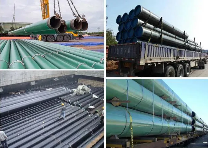 High-Quality External Lining Red Plastic Coated Composite Steel Pipe for Water Supply and Fire Fighting