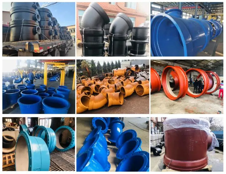 1/6&prime;&prime; Coment Line C40 C30 C25 K9 ISO2531 En545 Fire Water Supply Di Pipe High Pressure Ductile Cast Iron Pipes