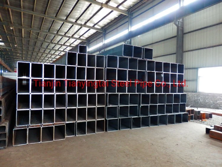 Black Steel Square Pipe Hollow Section Tube