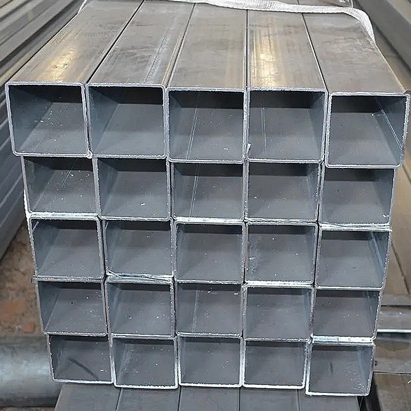 Mild Carbon Welded Metal Ms ERW Black Iron Hollow Section Rectangular and Square Steel Pipe 200X200 Galvanized Square Tube