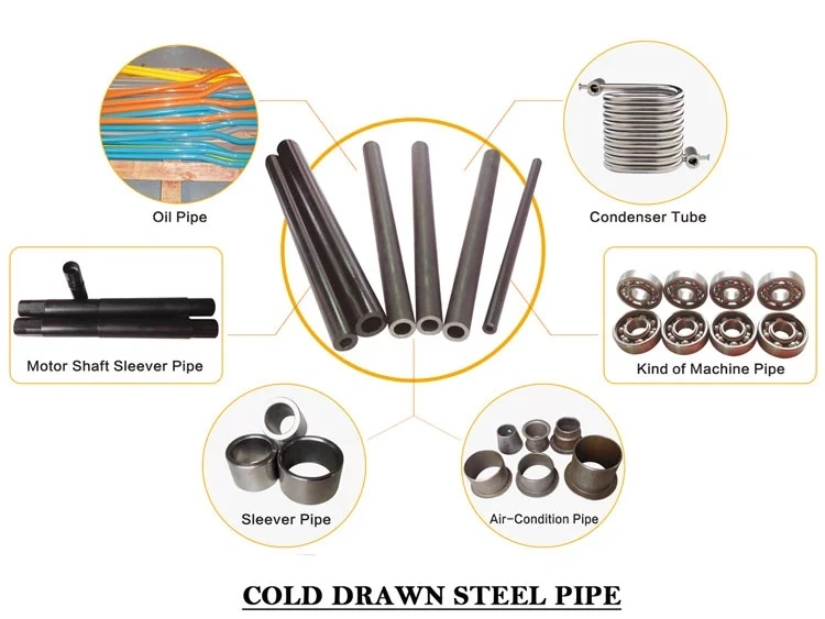 ERW E355 A178 60 Od Structural ERW Semless Round Pipe