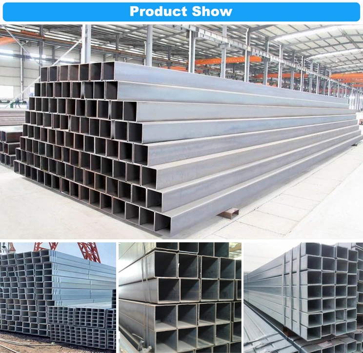 Hot Sale Stock Pirce Hollow Section Pre Galvanized Square Pipe Rectangular Steel Tube