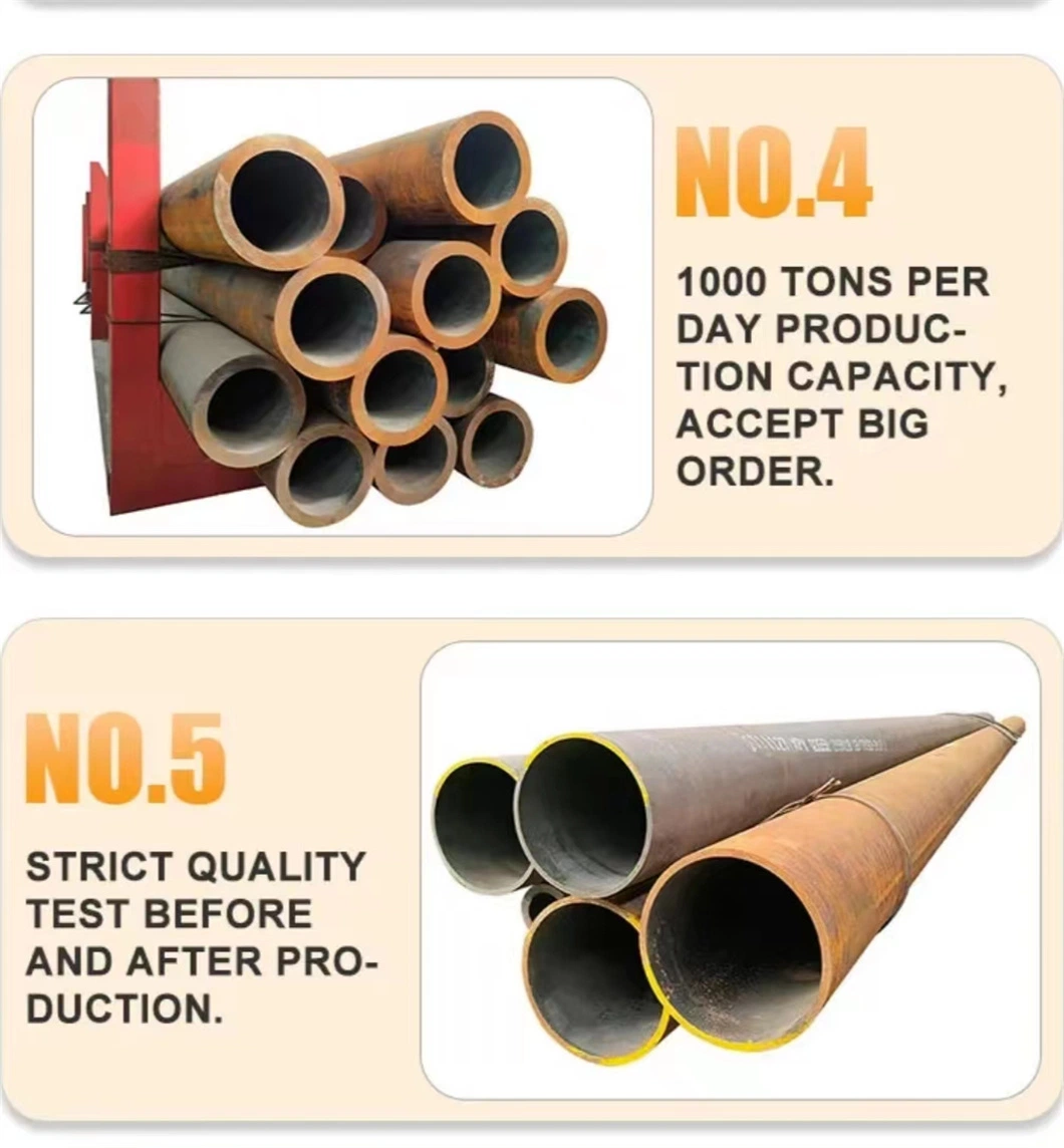 Hot Rolled Cold Rolled JIS G3452 DIN1626 ASTM A53 Carbon Steel Pipe Black Steel Tube Structural Steel Pipe