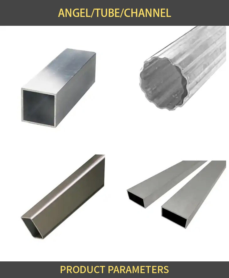 Flat Oval Aluminum Extrusion Profiles Tube