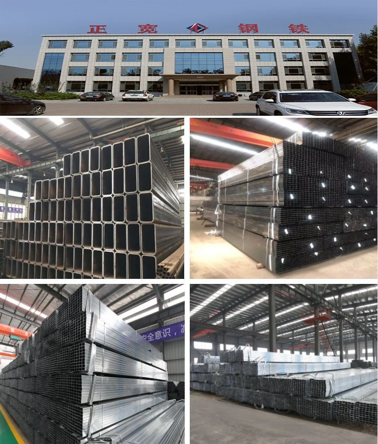 Hot Sale Stock Pirce Hollow Section Pre Galvanized Square Pipe Rectangular Steel Tube