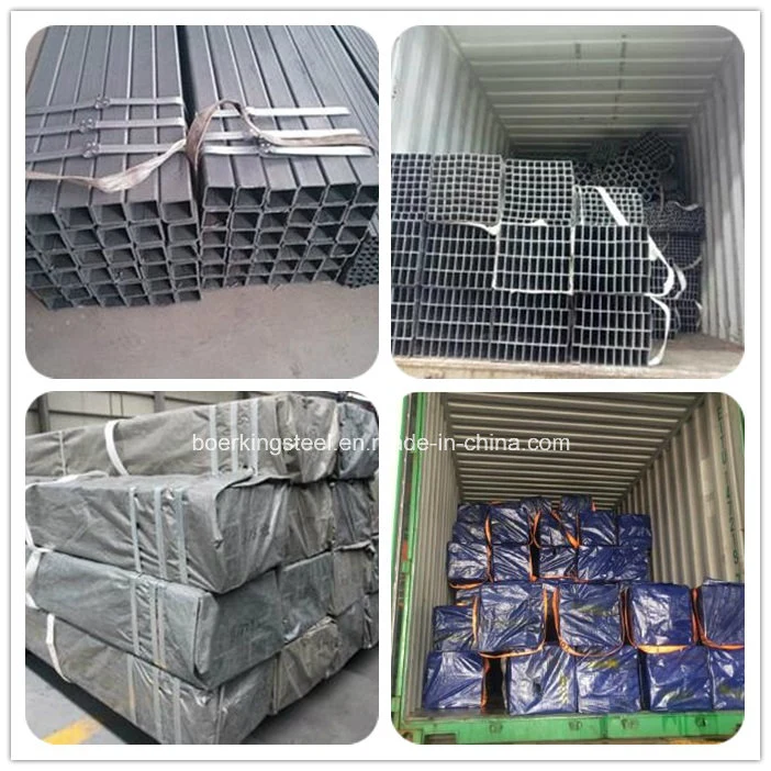 Square Tube for Furniture Material Hot DIP Galvanised S235jr S355jr Galvanized Steel Pipe