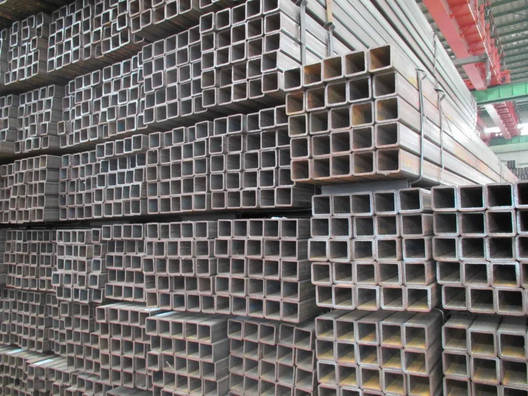 80X80X2mm Galvanized Perforated Material Gi Pipe Steel Square Tube