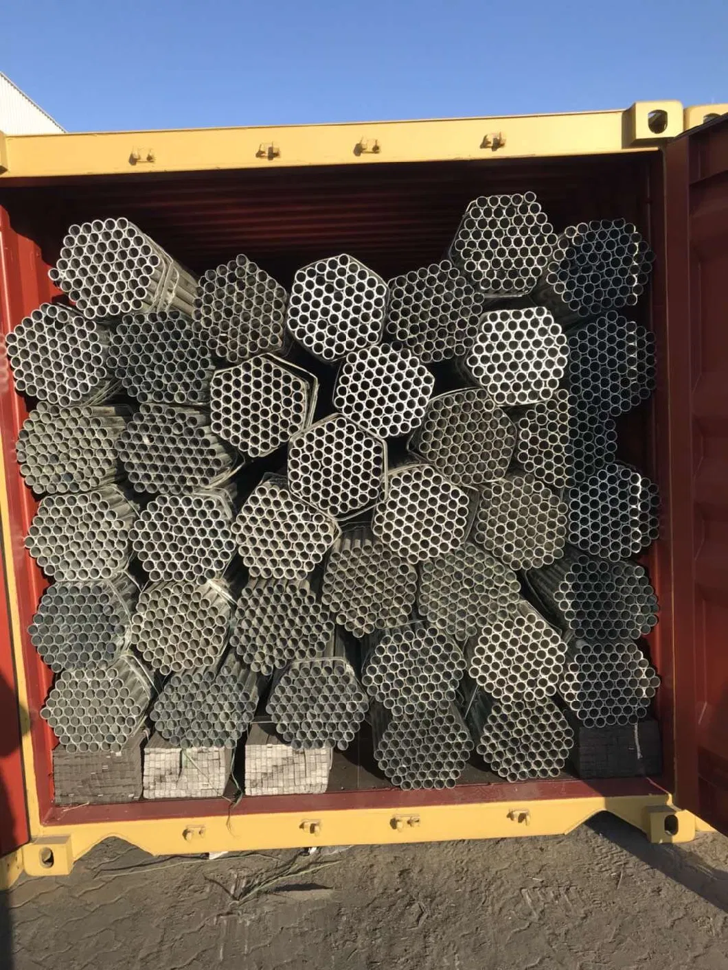 Telescoping Perforated Galvanized Steel Square Tube for Building