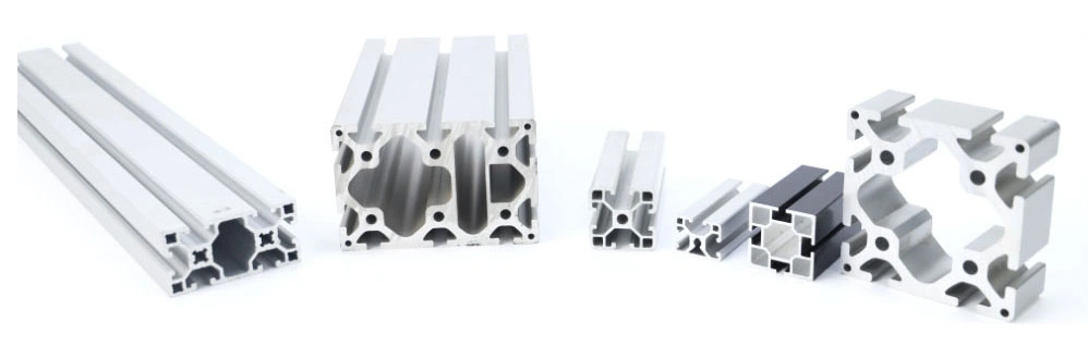 Rectangular, Square Industrial Profile Aluminum Extrusion Type