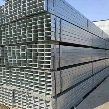 ERW A36 Q235 Low Carbon Steel Tube Structural Tubes Rectangular Galvanized Square Pipe for Construction Shipbuilding