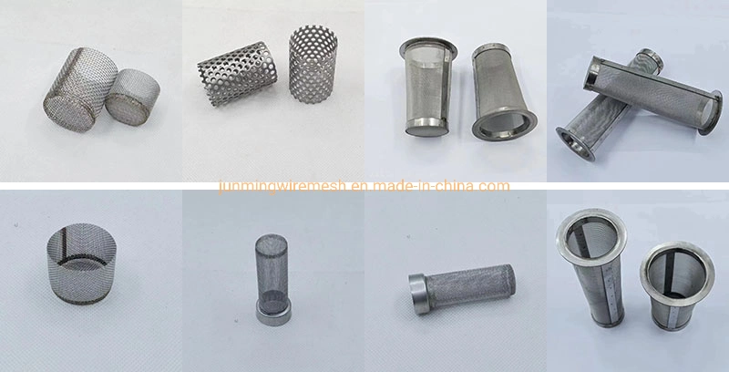 Stainless Steel Filter Mesh Tube 304 316 316L Sintered Filter Tube Porous Powder for Water Oil Liquid Filtration