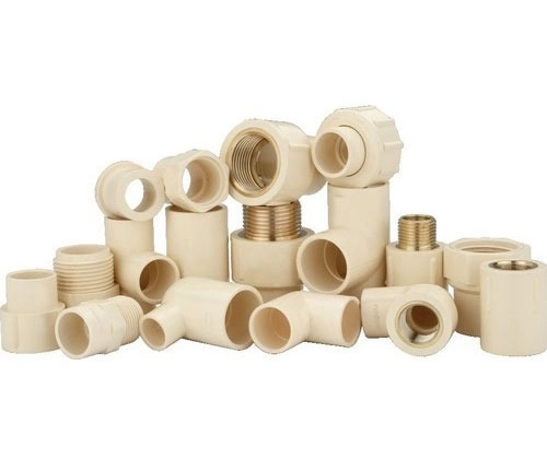 Hot Water Supply / Fire Pipe System Chlorinated Polyvinyl Chloride CPVC Plastic Pipe Fitting Coupler Elbow Tee