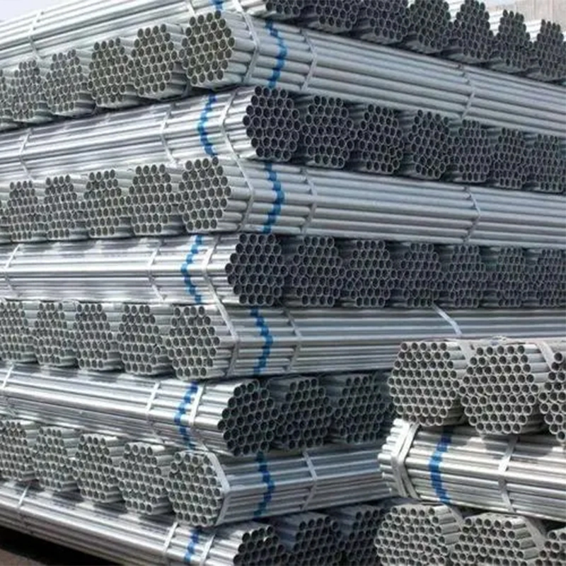 Wholesale Prepainted Galvanized Structural Steel Tube Hot Dipped Galvanized Steel Round Tube