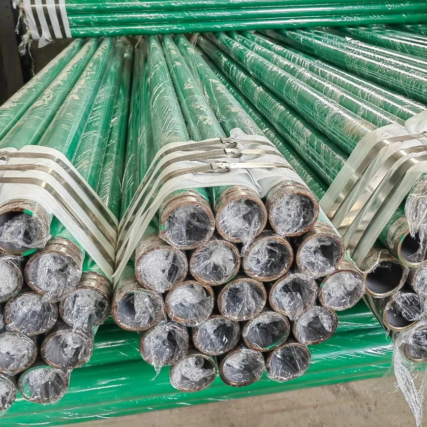 Plastic Coated Steel Pipe Manufacturers Anti-Corrosion Pipe API 5L Oil and Gas Pipeline DIN 30670 3PE/2PE Tpep Coated PE Plastic Pipe 160mm HDPE Pipe