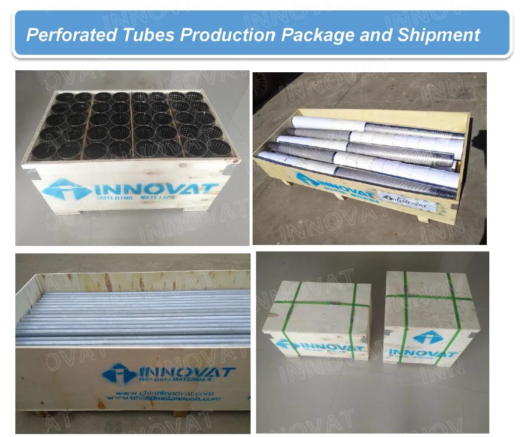 Perforated Filter Tube/Wire Mesh Filter Tube/Perforated Pellet Smoker Tube/Sintered Tube