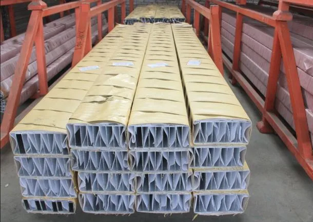 Aluminium 6061 6063 Oval Pipe Small Size Extrusion Aluminum Square Tube